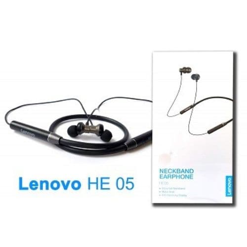 هندزفری بلوتوثی گردنی لنوو Lenovo HE05 - یزد موبایل