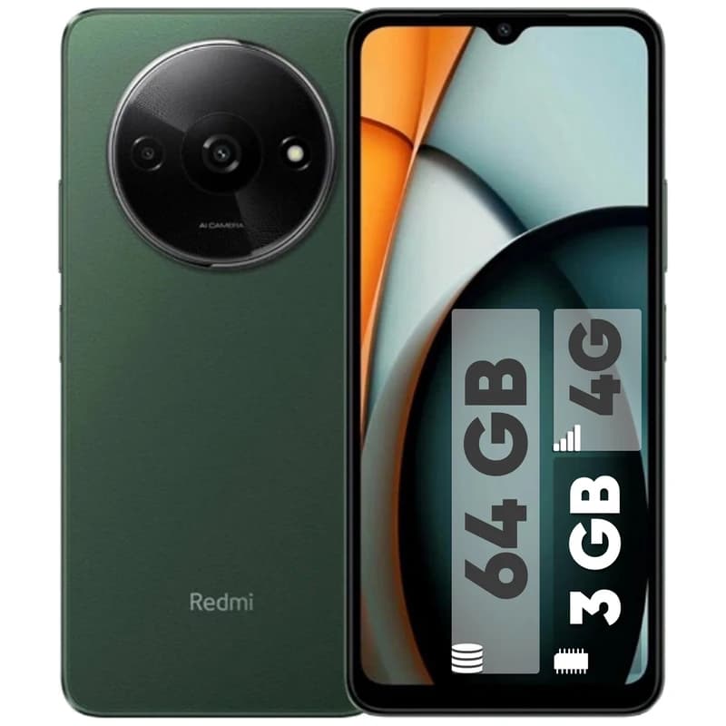 گوشی موبایل شیائومی مدل Redmi A3 دو سیم کارت ظرفیت 64 گیگابایت و رم 3 گیگابایت - یزد موبایل