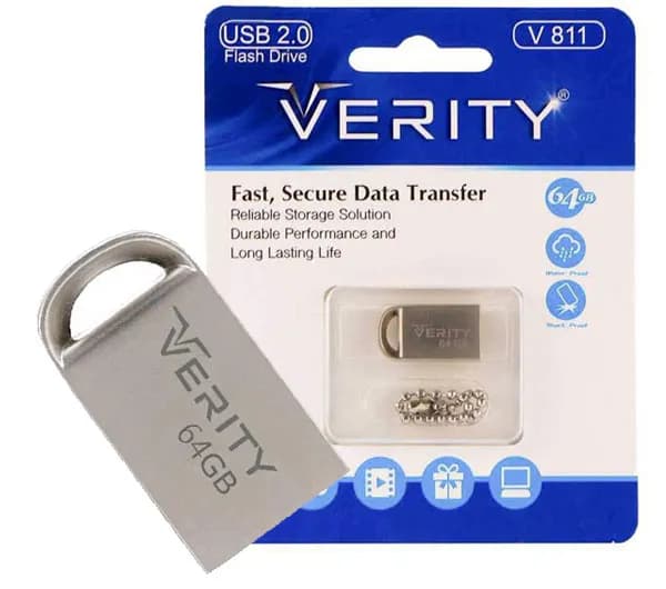 فلش مموری وریتی مدل V811 ظرفیت 64 گیگابایت - تصویر 1