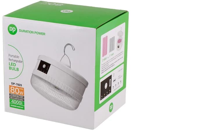 لامپ آویزدار شارژی DP-7823B 80W - تصویر 1