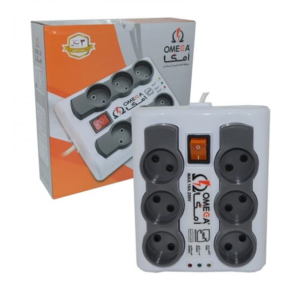 محافظ ولتاژ امگا مدل P6000 طول 3 متر - تصویر 1