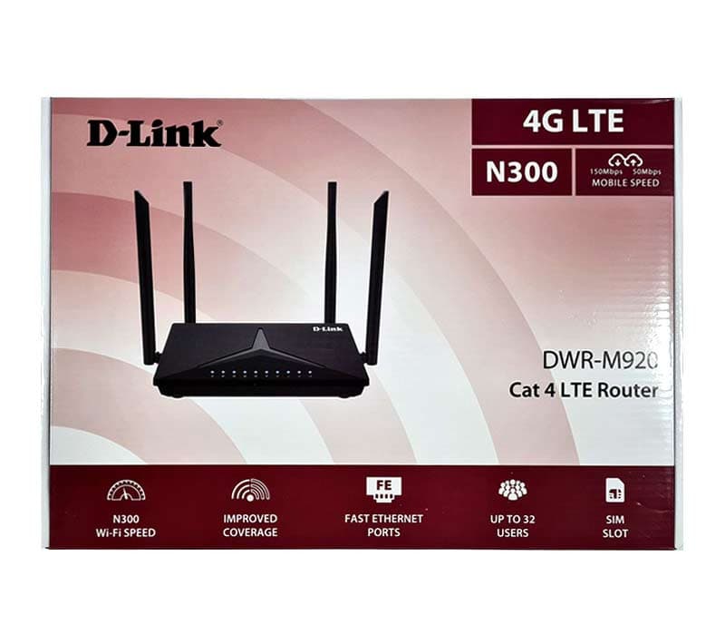 مودم روتر بی سیم LTE دی-لینک مدل DWR-M920 - تصویر 1