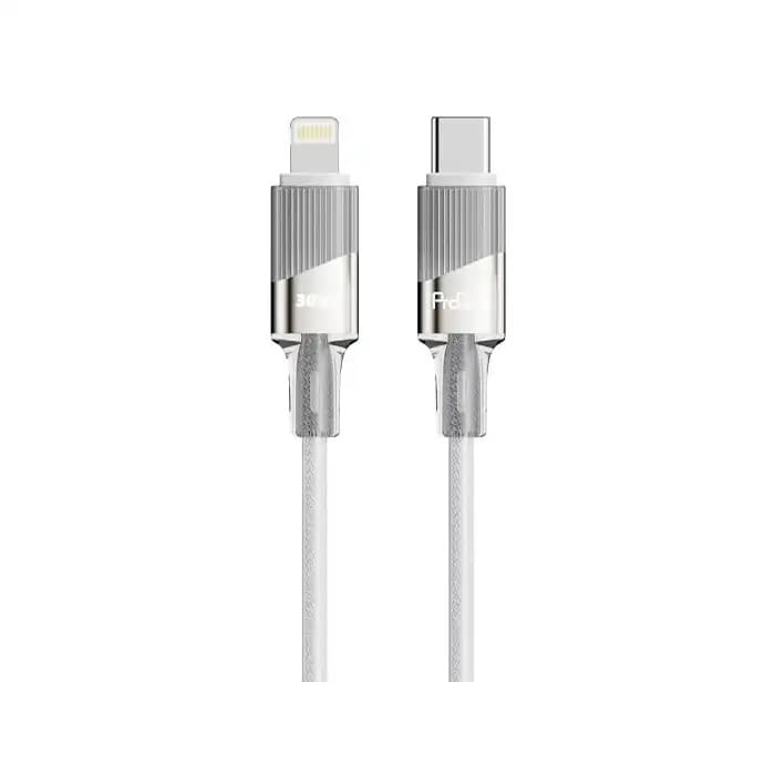 کابل تبدیل Type-C به Lightining پرووان مدل PCC132 طول 1 متر - تصویر 1