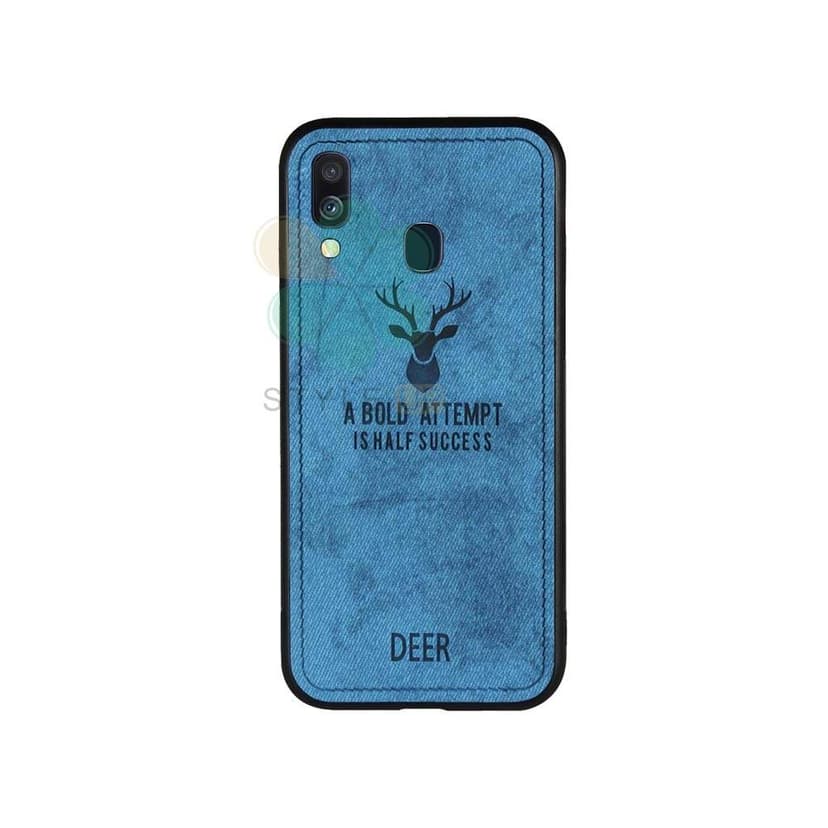 قاب گوشی سامسونگ Samsung Galaxy A40 پارچه ای طرح گوزن - یزد موبایل