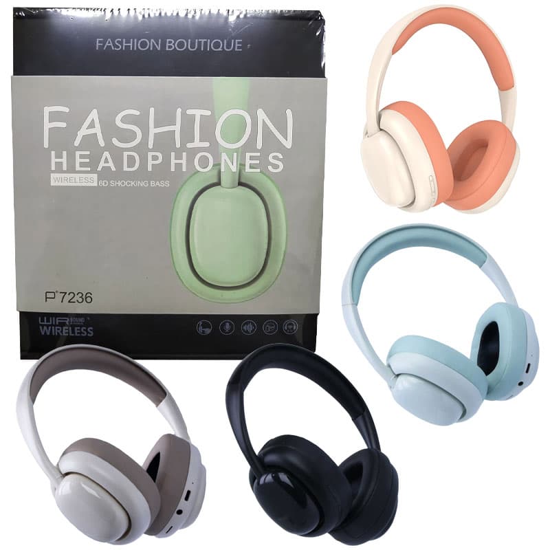 هدست بلوتوثی فشن مدل P7236 بی سیم - یزد موبایل